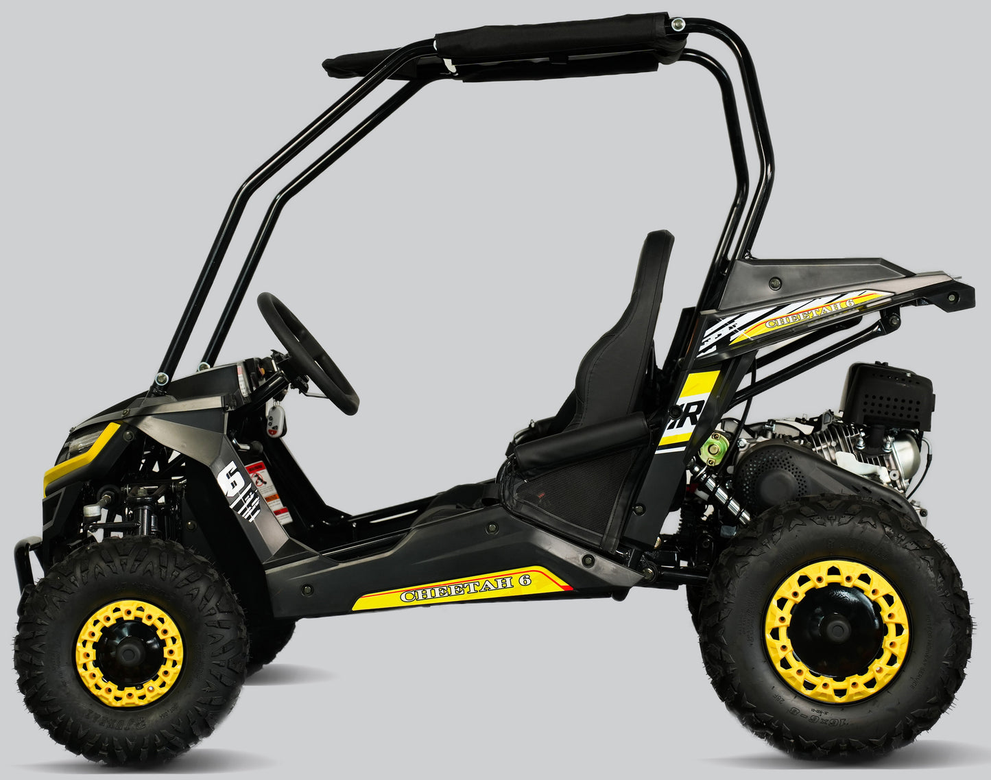 Cheetah-6 Go Kart, 5.5hp Electric Start, Remote Start/Kill with Reverse, Kids Ages 4-9