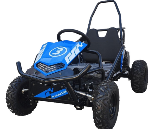 Cheetah i3 Kids Electric Mini Go Kart, 3-Speed settings, with Reverse, Kids Ages 4-9