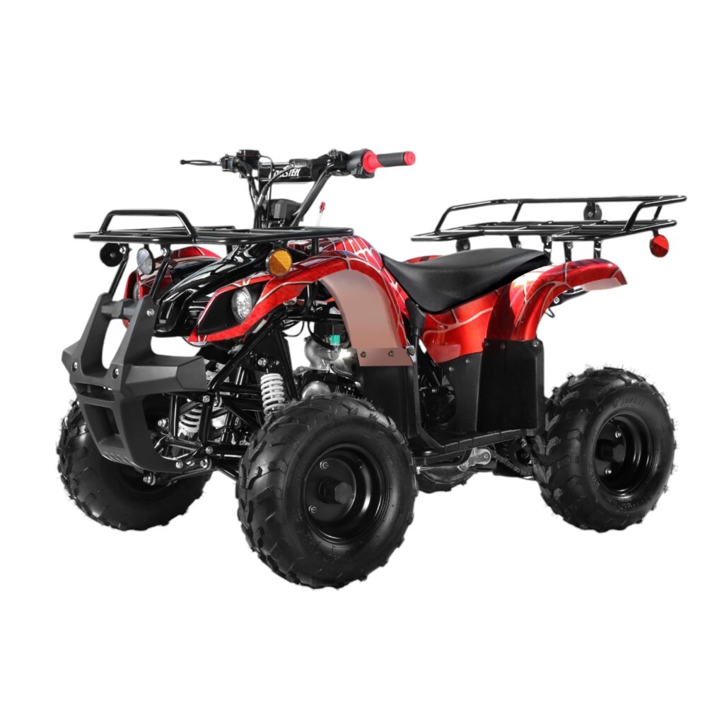 Mini 125cc Utility Style ATV, Electric Start, Automatic with Reverse, 7-inch Wheels, Ages 9-12