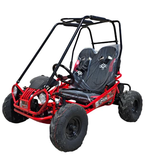 iMini Kids Electric Go Kart, Reverse, 48v, 2-speed settings, Kids Ages 4-9