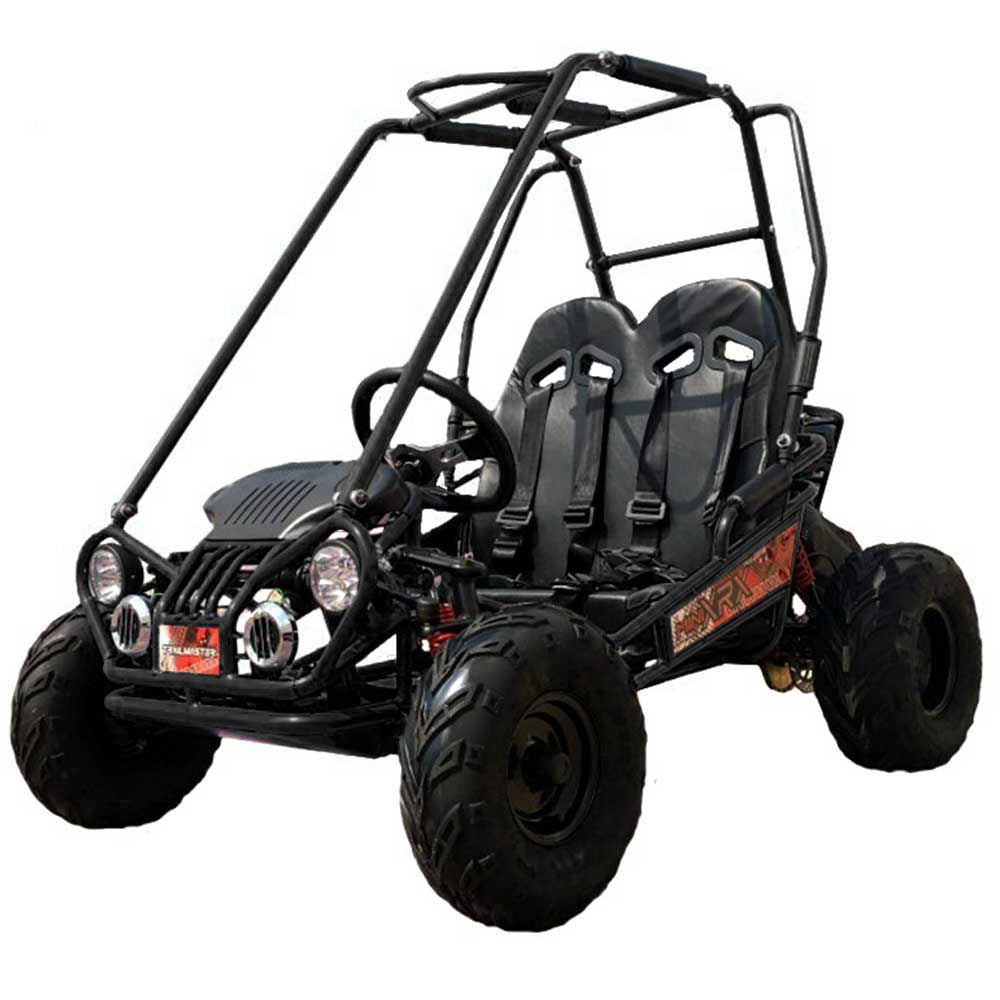 MINI XRX+ Kids GoKart, 5.5hp Gas Engine with Electric Start, Remote Start/Kill, Ages 4-9