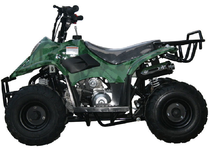TrailMaster Mini Sport ATV 110, Gas Engine with Remote Start/Kill, Speed Governor, 6-inch Wheels