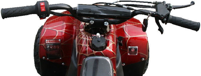 Mini Sport ATV 110, Gas Engine with Remote Start/Kill, Speed Governor, 6-inch Wheels