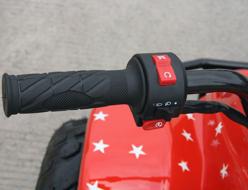 Mini Sport ATV 110, Gas Engine with Remote Start/Kill, Speed Governor, 6-inch Wheels