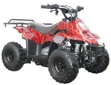 TrailMaster Mini Sport ATV 110, Gas Engine with Remote Start/Kill, Speed Governor, 6-inch Wheels