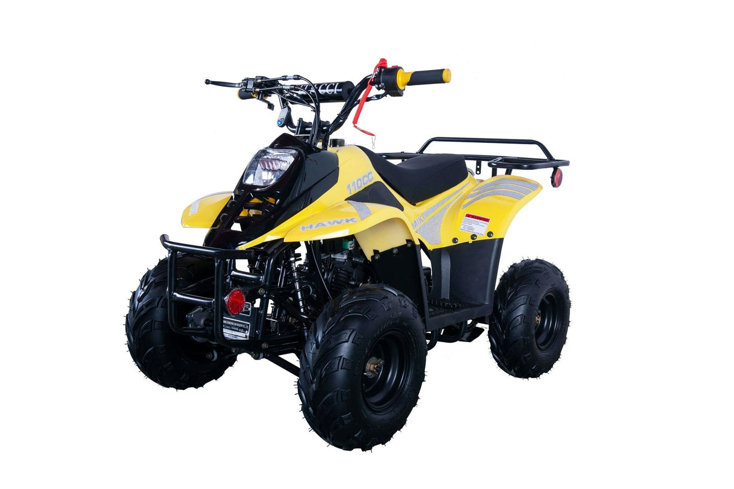 TrailMaster Mini Sport ATV 110, Gas Engine with Remote Start/Kill, Speed Governor, 6-inch Wheels