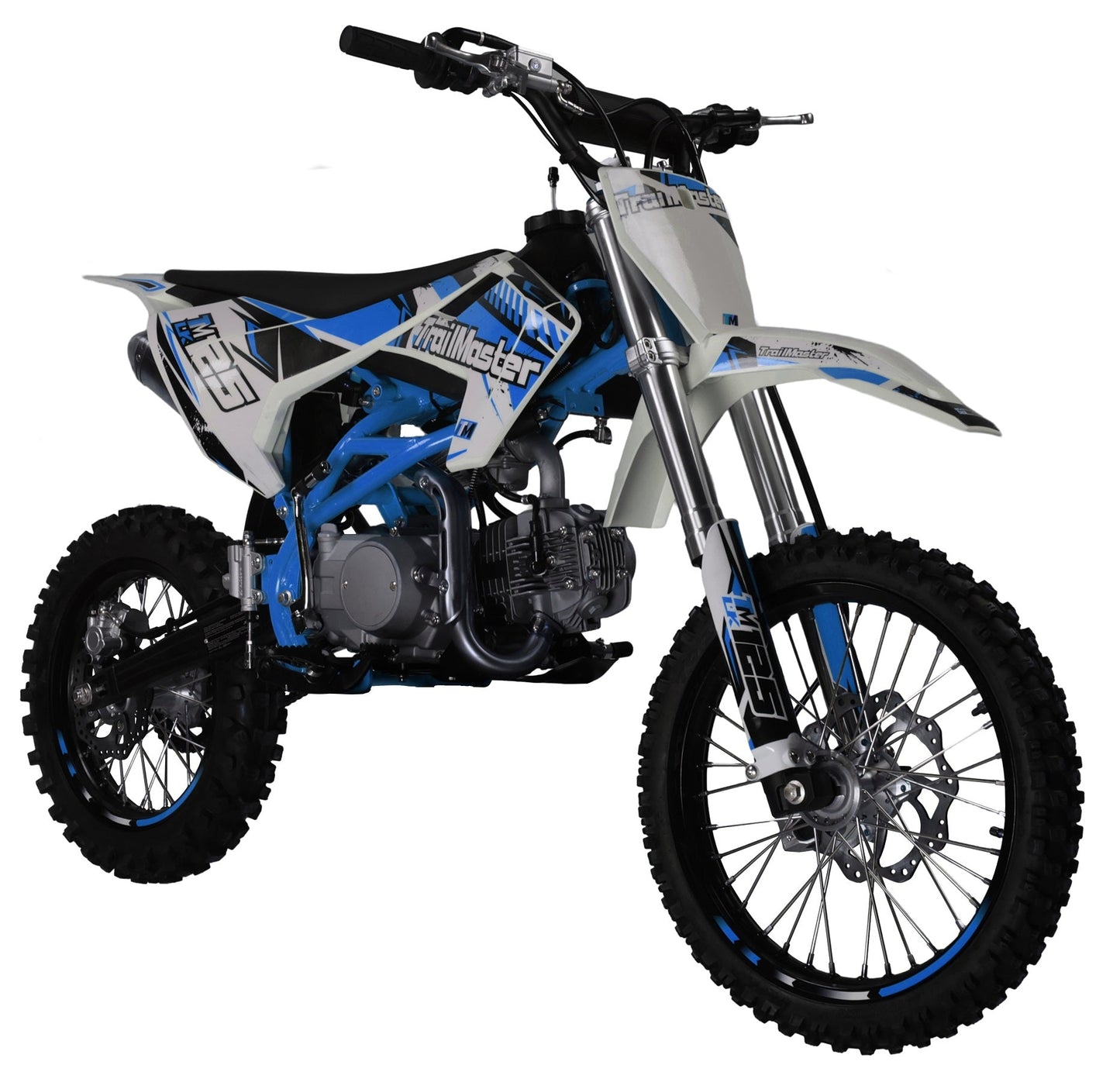 LK125 Pro Series Dirt Bike, Electric Start, 4-Speed Manual, Dual Disc Brakes, (17/14) Wheels