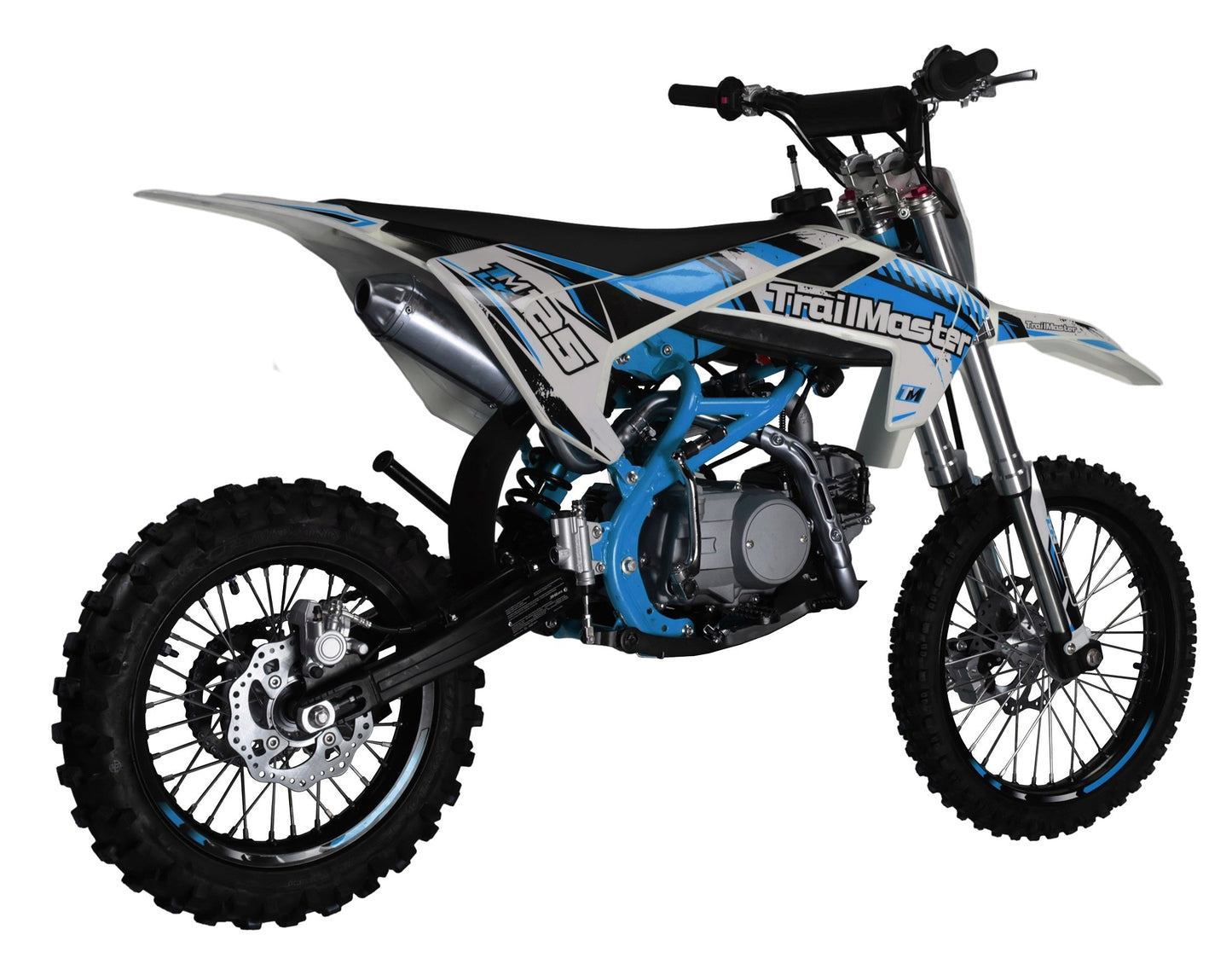 LK125 Pro Series Dirt Bike, Electric Start, 4-Speed Manual, Dual Disc Brakes, (17/14) Wheels