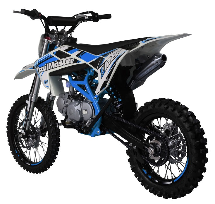 LK125 Pro Series Dirt Bike, Electric Start, 4-Speed Manual, Dual Disc Brakes, (17/14) Wheels