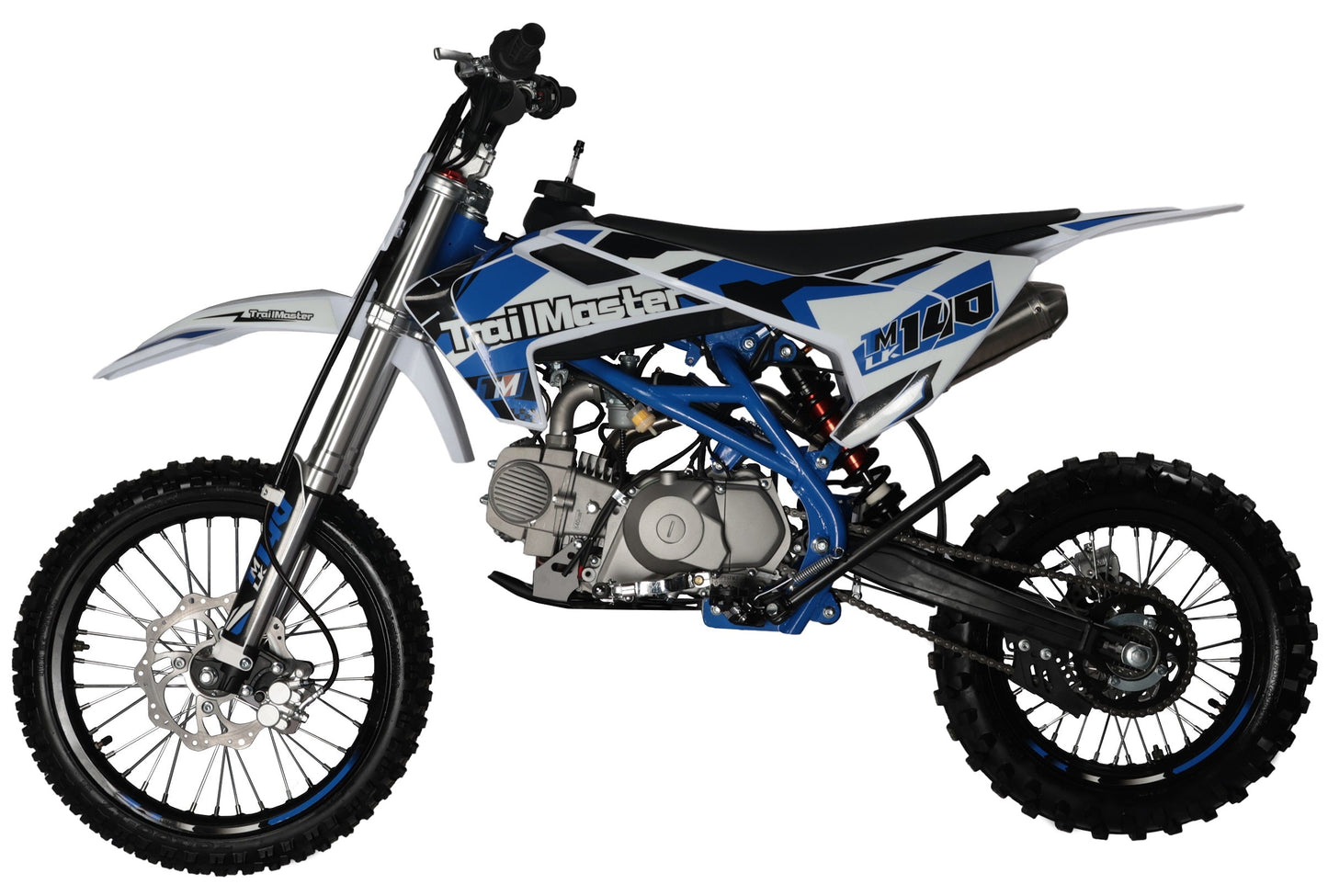 LK140 Pro Series Dirt Bike, Electric Start, 4-Speed Manual, Dual Disc Brakes, (17/14) Wheels