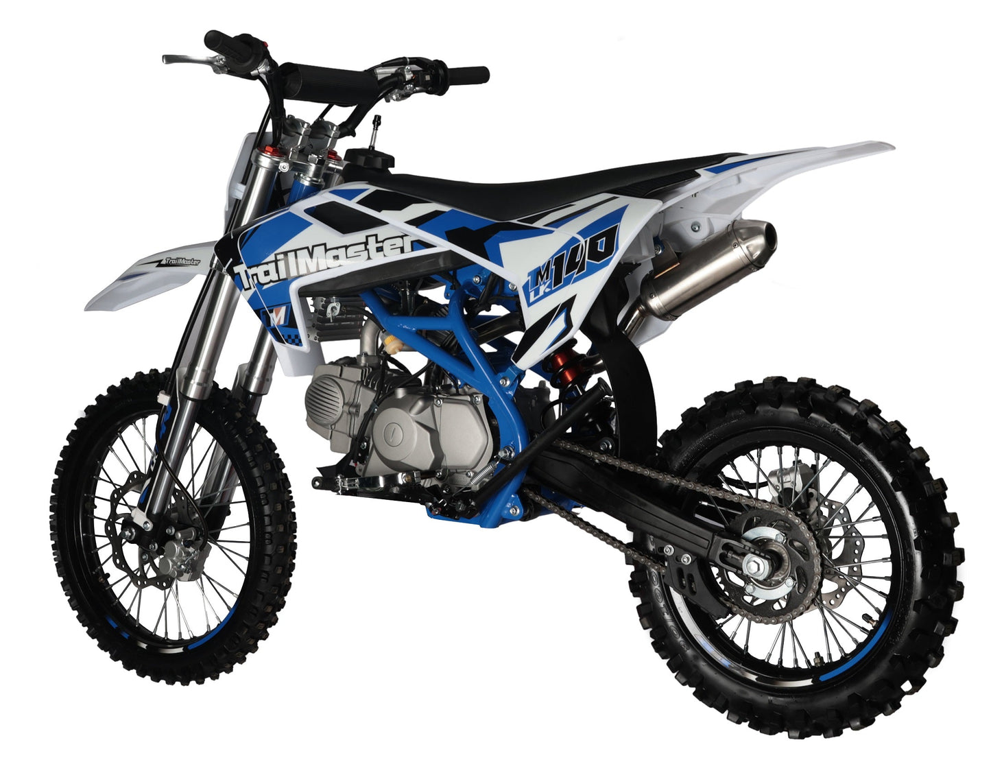 LK140 Pro Series Dirt Bike, Electric Start, 4-Speed Manual, Dual Disc Brakes, (17/14) Wheels