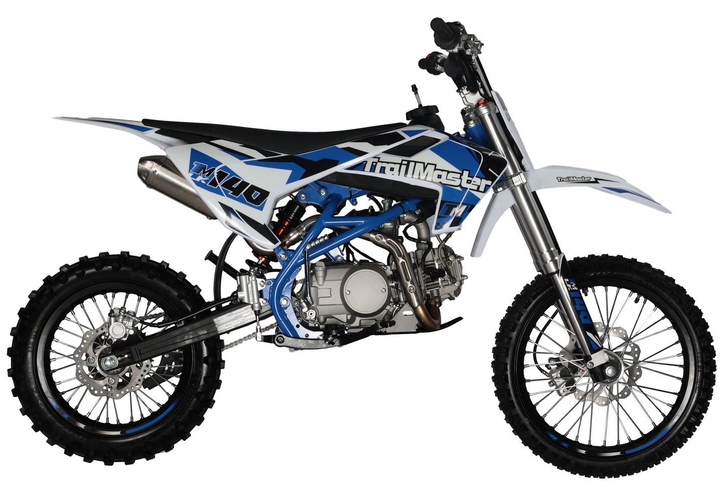 LK140 Pro Series Dirt Bike, Electric Start, 4-Speed Manual, Dual Disc Brakes, (17/14) Wheels