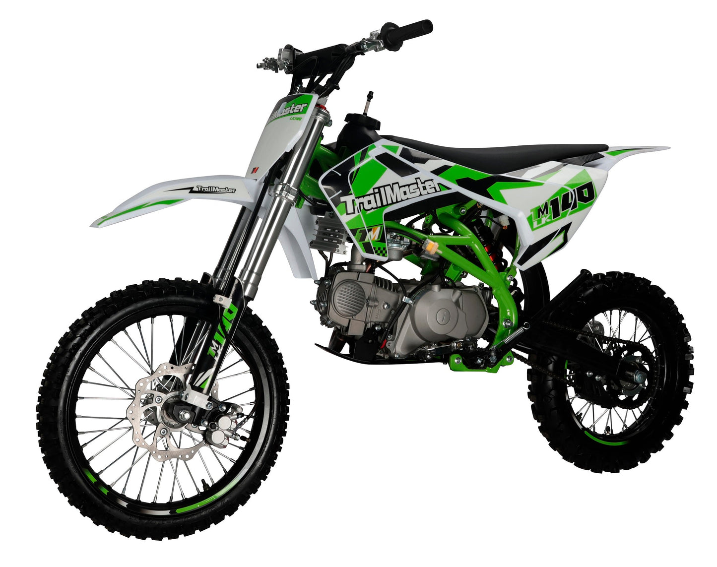 LK140 Pro Series Dirt Bike, Electric Start, 4-Speed Manual, Dual Disc Brakes, (17/14) Wheels