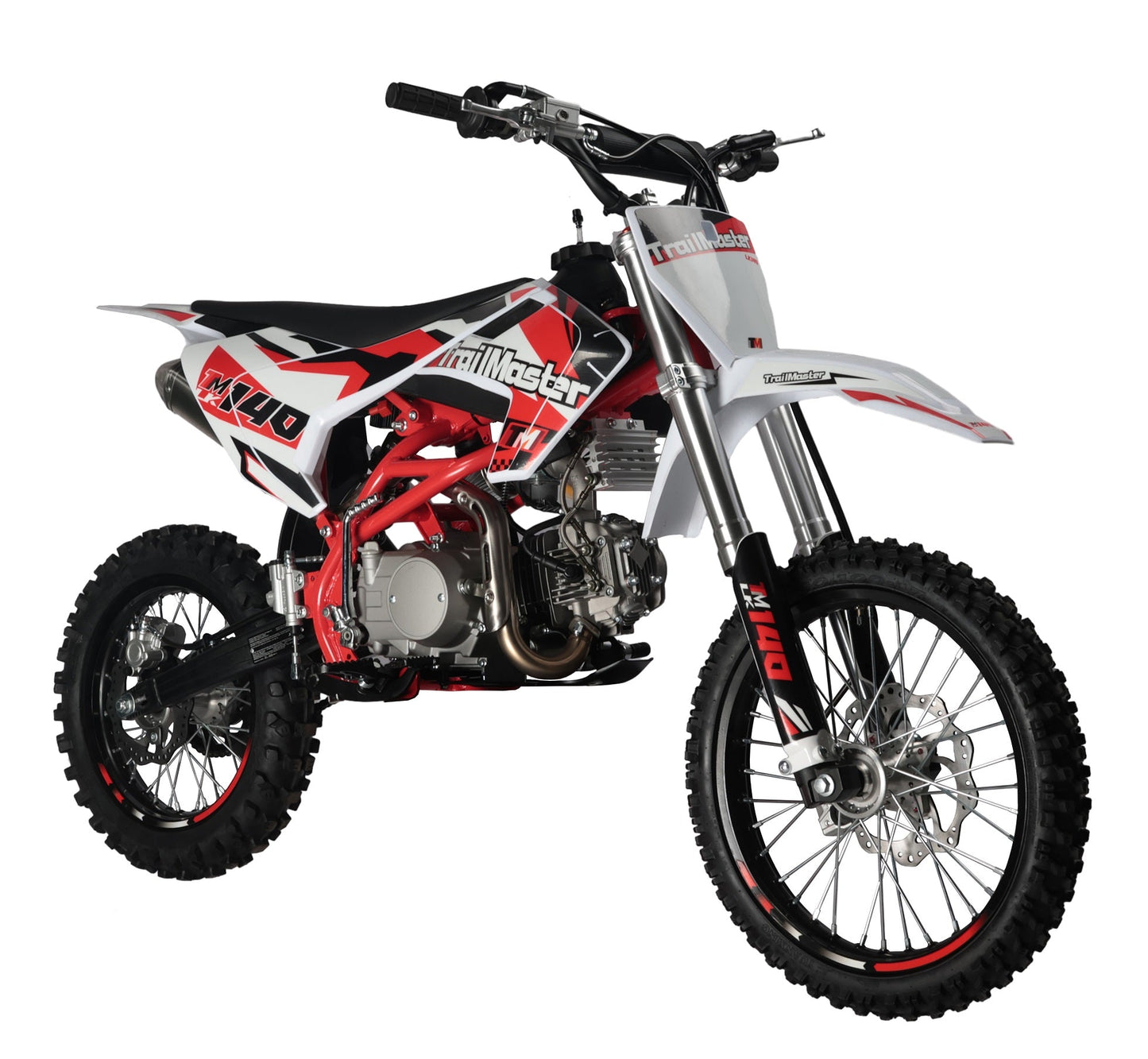LK140 Pro Series Dirt Bike, Electric Start, 4-Speed Manual, Dual Disc Brakes, (17/14) Wheels