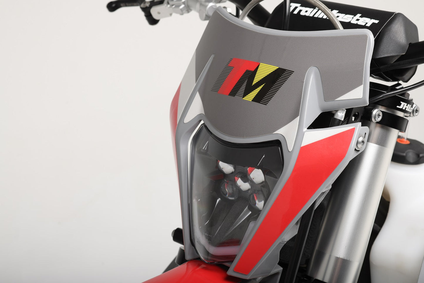 LX250 Dirt Bike, 6-Speed Manual, Dual Disc Brakes, Electric Start with Kick backup, (21/18) Wheels