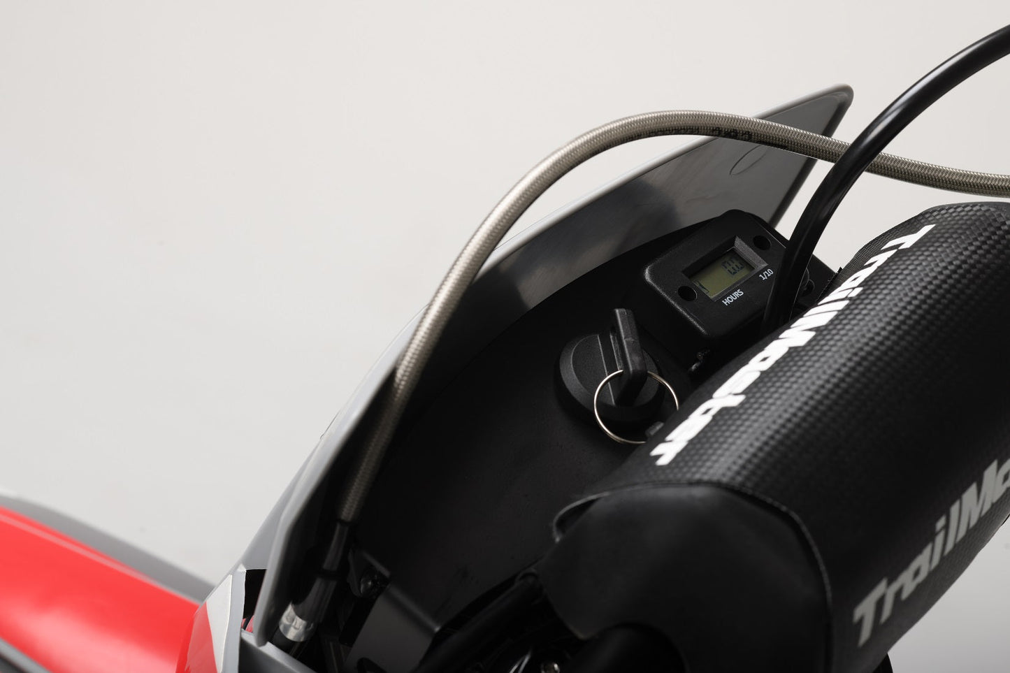 LX250 Dirt Bike, 6-Speed Manual, Dual Disc Brakes, Electric Start with Kick backup, (21/18) Wheels