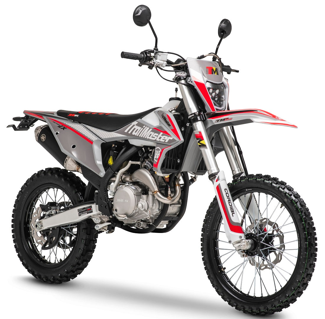 LX300 Dual Sport Dirt Bike, NC300 EFI Racing Engine, Liquid-Cooled, 6-Speed Manual, Dual Disc Brakes, Electric Start with Kick backup, Wheels (21/18)
