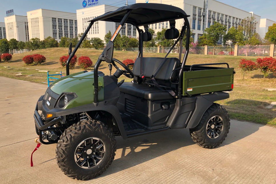 TrailMaster Taurus 450U Gas UTV, 4x4 Shaft Drive, Liquid cooled, High/Low Alloy Wheels