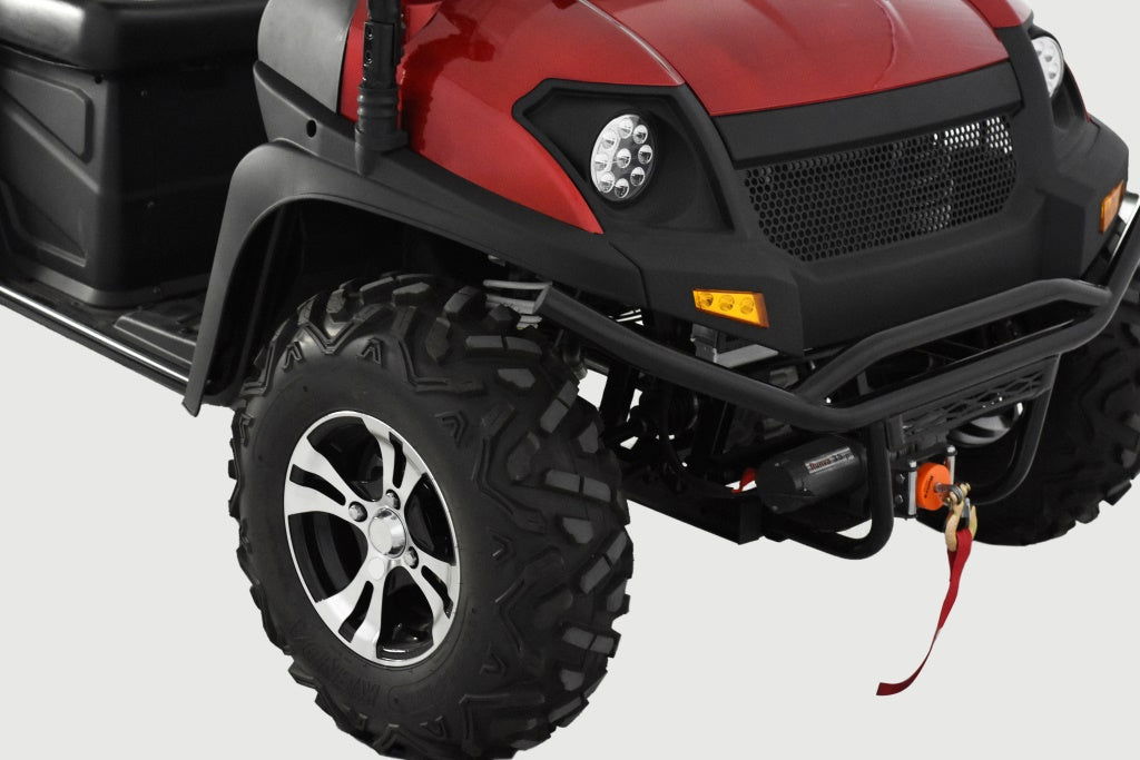 TrailMaster Taurus 450U Gas UTV, 4x4 Shaft Drive, Liquid cooled, High/Low Alloy Wheels