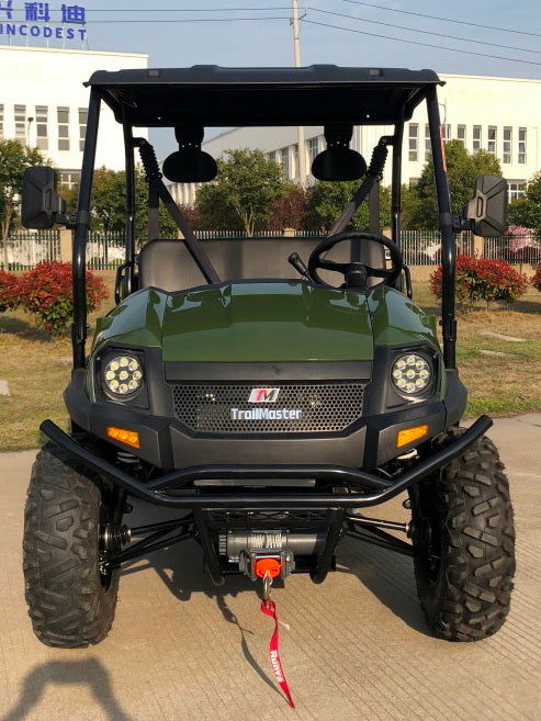 TrailMaster Taurus 450U Gas UTV, 4x4 Shaft Drive, Liquid cooled, High/Low Alloy Wheels