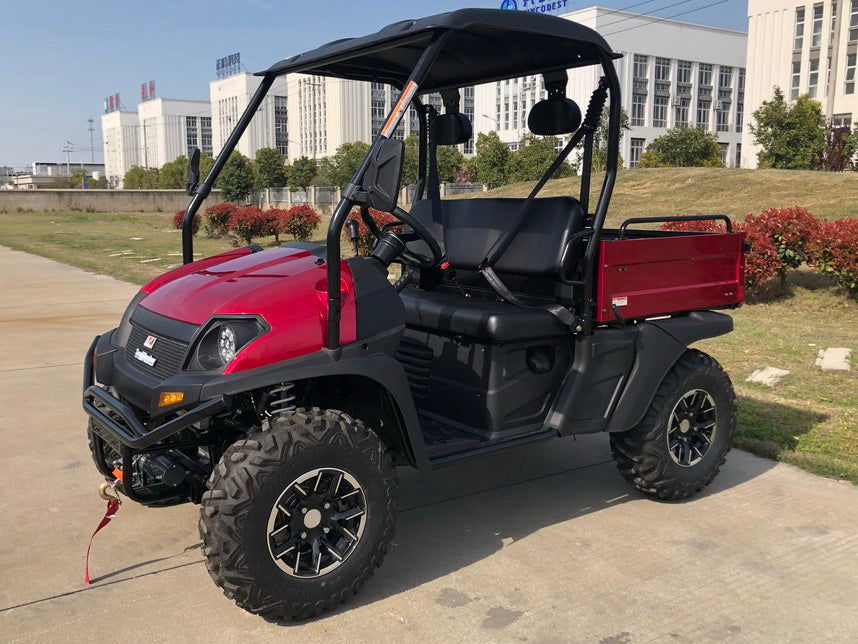 TrailMaster Taurus 450U Gas UTV, 4x4 Shaft Drive, Liquid cooled, High/Low Alloy Wheels