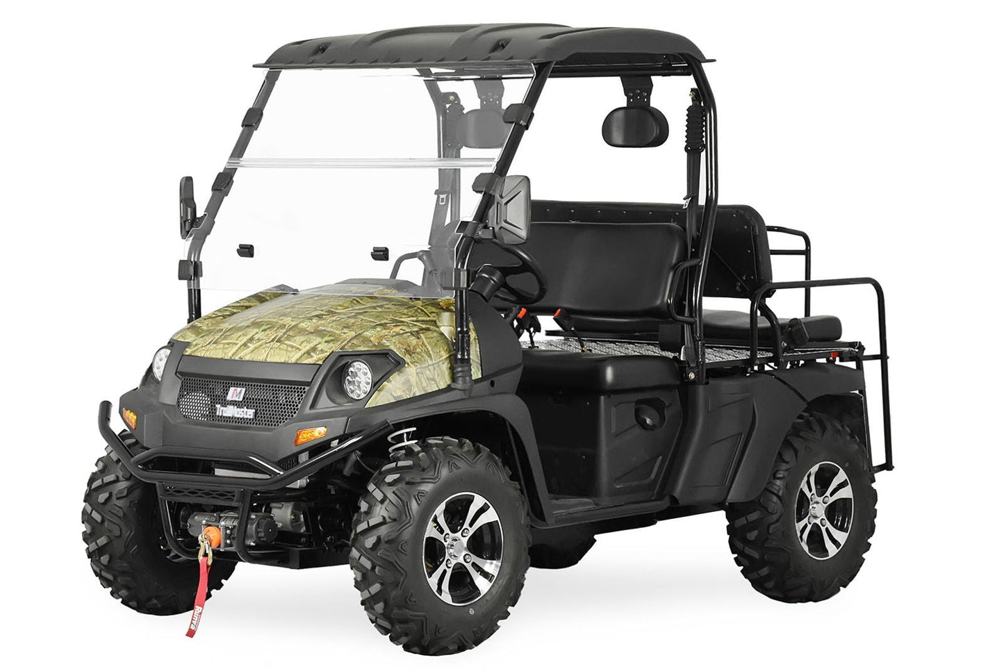 TrailMaster Taurus 450-GV Gas 4-Seat UTV, 4x4 High/Low Gear, Alloy Wheels