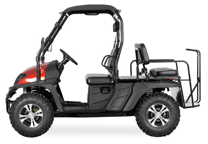 TrailMaster Taurus 450-GV Gas 4-Seat UTV, 4x4 High/Low Gear, Alloy Wheels