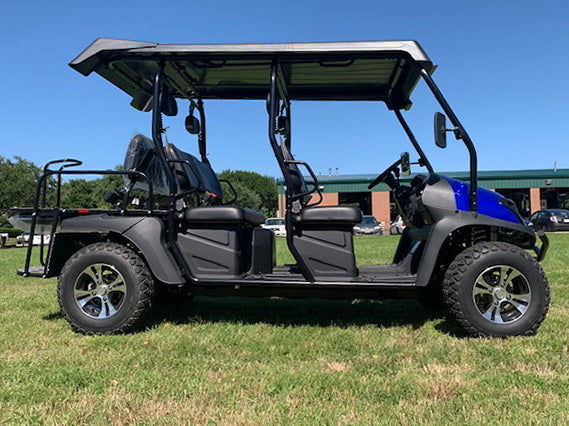 TrailMaster Taurus4 450 Gas 6-Seat UTV, 4x4 High/Low Gear, Alloy Wheels