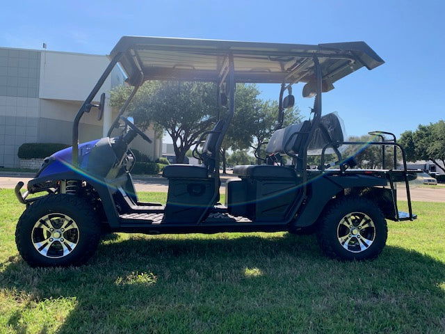 TrailMaster Taurus4 450 Gas 6-Seat UTV, 4x4 High/Low Gear, Alloy Wheels