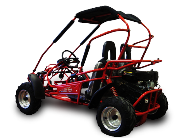 MID-Size XRX-R Go Kart, 196cc 6.5hp Torque Converter, Electric Start with Reverse, Kids Ages 7-12