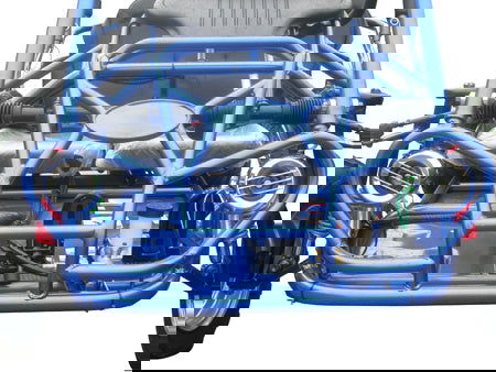 MID-Size XRX-R Go Kart, 196cc 6.5hp Torque Converter, Electric Start with Reverse, Kids Ages 7-12