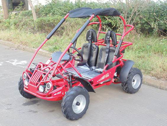 MID-Size XRX-R Go Kart, 196cc 6.5hp Torque Converter, Electric Start with Reverse, Kids Ages 7-12