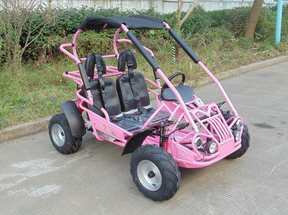 MID-Size XRX-R Go Kart, 196cc 6.5hp Torque Converter, Electric Start with Reverse, Kids Ages 7-12