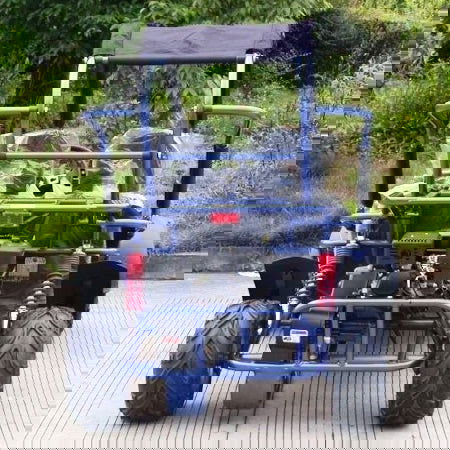 MID-Size XRX-R Go Kart, 196cc 6.5hp Torque Converter, Electric Start with Reverse, Kids Ages 7-12