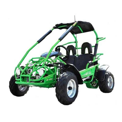 MID-Size XRX-R Go Kart, 196cc 6.5hp Torque Converter, Electric Start with Reverse, Kids Ages 7-12