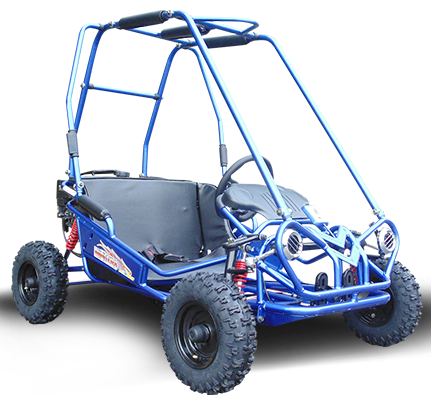 MINI XRS+ Kids Go Kart, 5.5hp Gas Engine, Dual Seats, Adjustable Pedals, Pull Start, Kids Ages 4-9