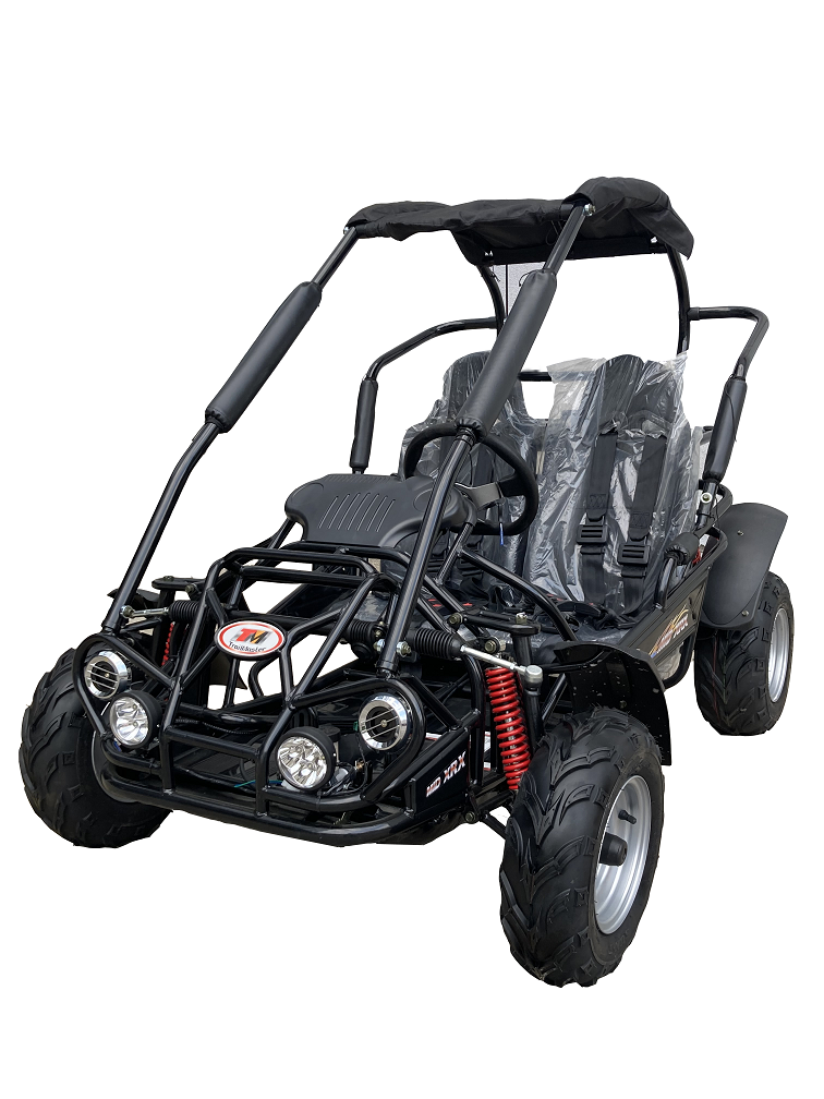 MID-Size XRX Go Kart, 196cc 6.5hp Torque Converter, Electric-Start, Kids Ages 7-12