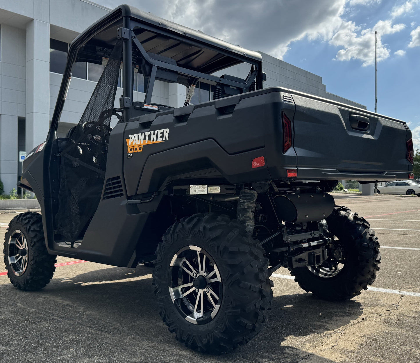 Panther 1000 UTV, 4X4, Larger Body, Electronic Power Steering, Heavy Duty Suspension, 83hp V-twin EFI Engine, High Low Range Automatic Trans, CA Legal