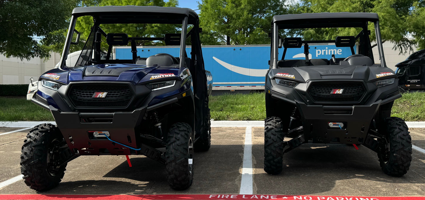 TrailMaster Panther 1000 UTV, 4X4, Larger Body, Electronic Power Steering, Heavy Duty Suspension, 83hp V-twin EFI Engine, High Low Range Automatic Trans, CA Legal