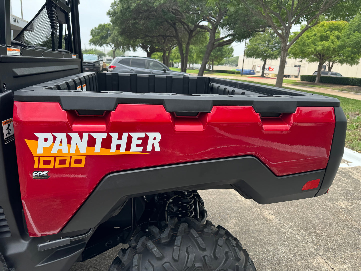 Panther 1000 UTV, 4X4, Larger Body, Electronic Power Steering, Heavy Duty Suspension, 83hp V-twin EFI Engine, High Low Range Automatic Trans, CA Legal