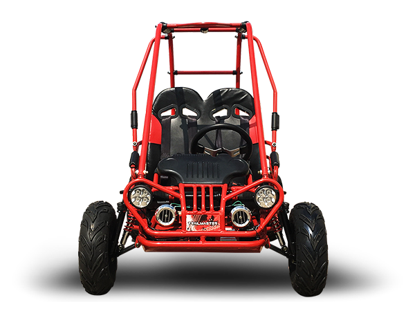 TrailMaster MINI XRX/R+ Go Kart, 5.5hp Parental Remote Control with Reverse, Kids Ages 4-9