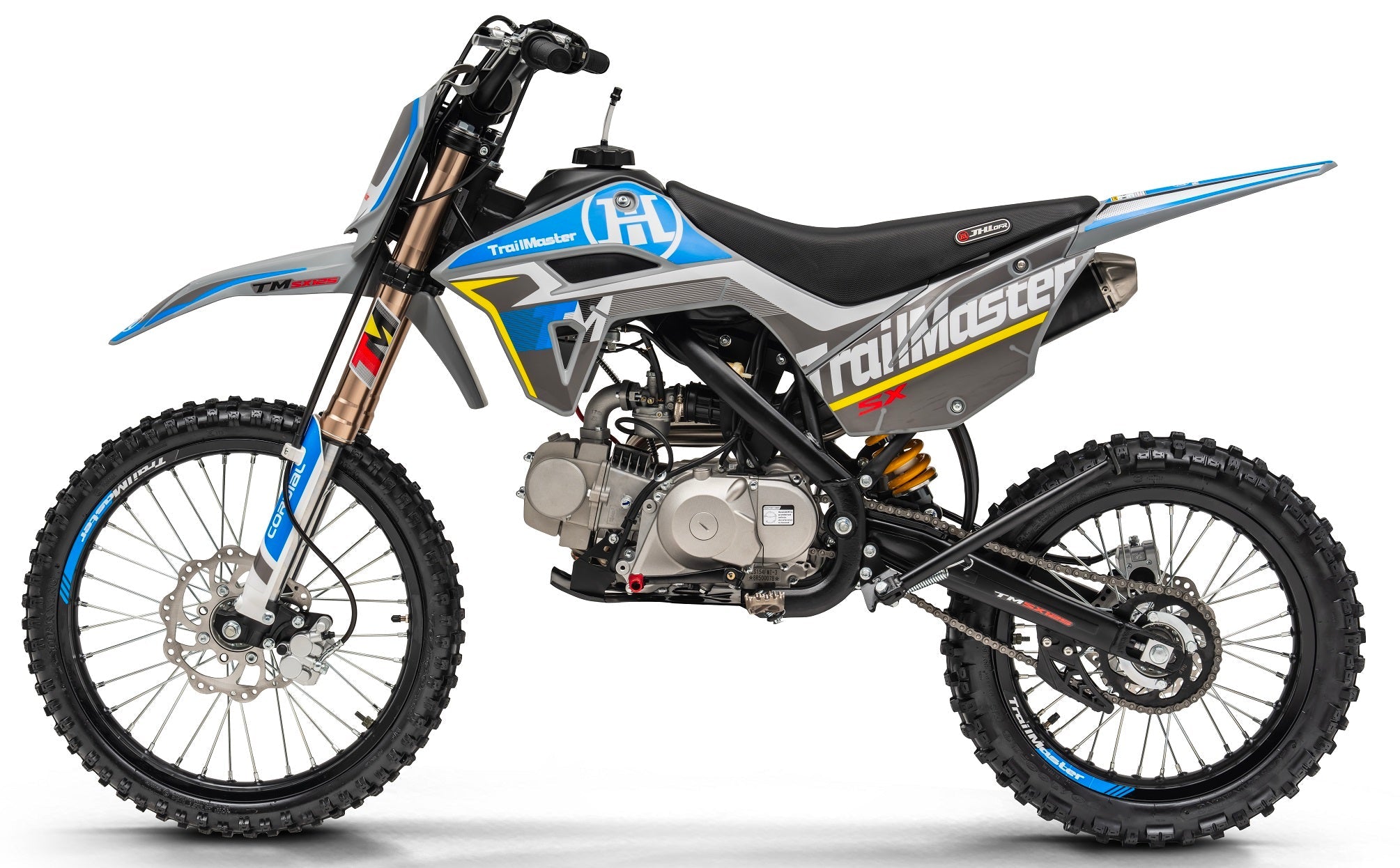 TrailMaster SX125 Pro Series Dirt Bike, Electric Start, 4-Speed