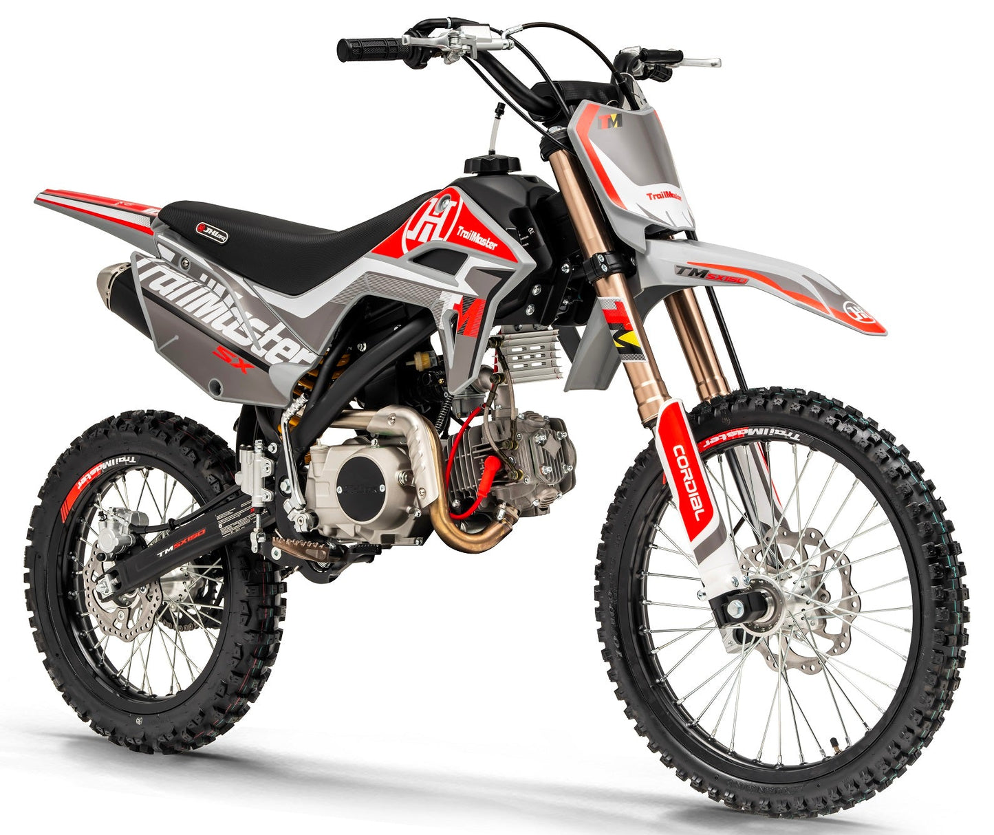 SX150 Pro Series Dirt Bike, Electric Start, 4-Speed Manual, Dual Disc Brakes, (19/16) Wheels