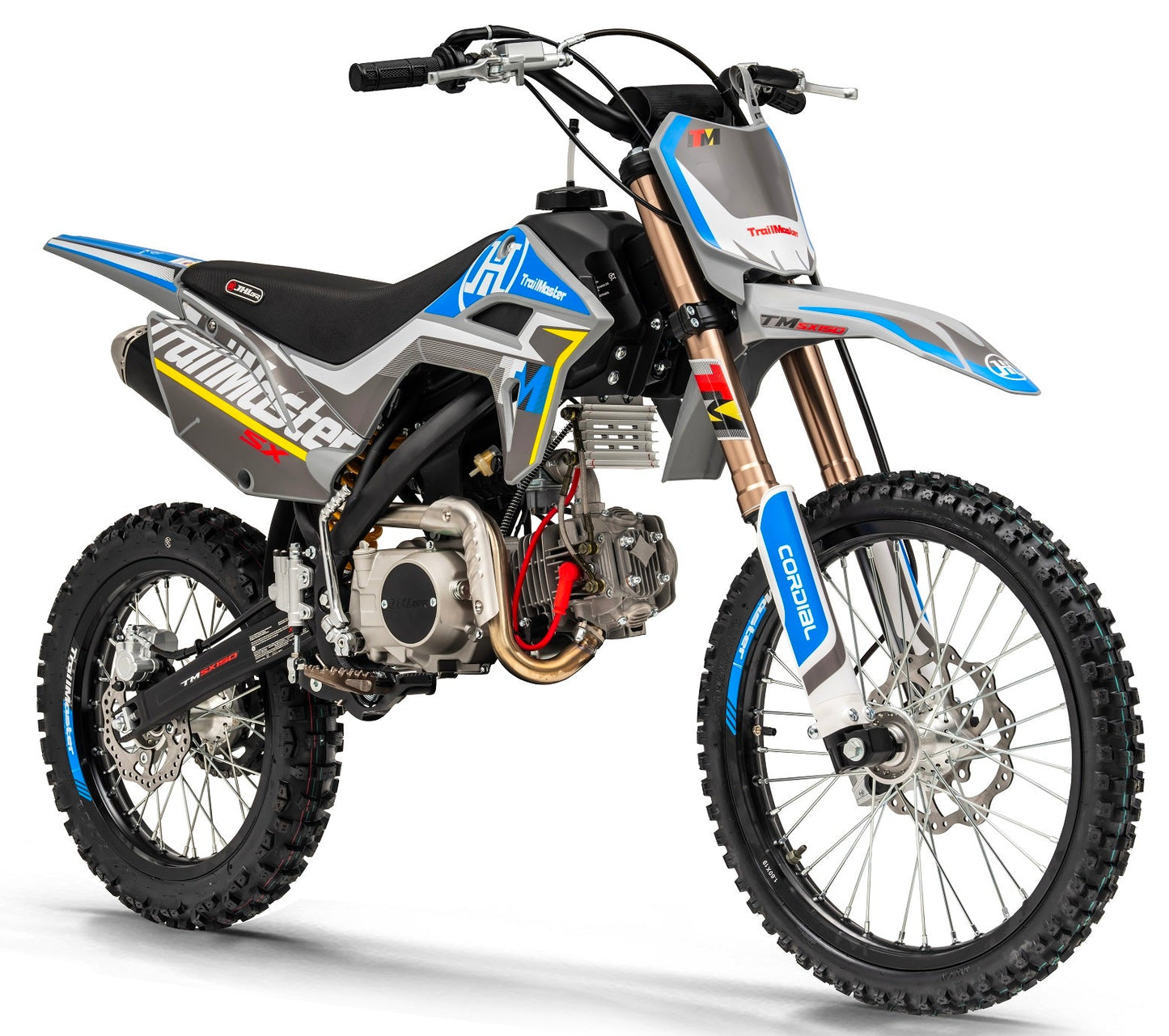 SX150 Pro Series Dirt Bike, Electric Start, 4-Speed Manual, Dual Disc Brakes, (19/16) Wheels