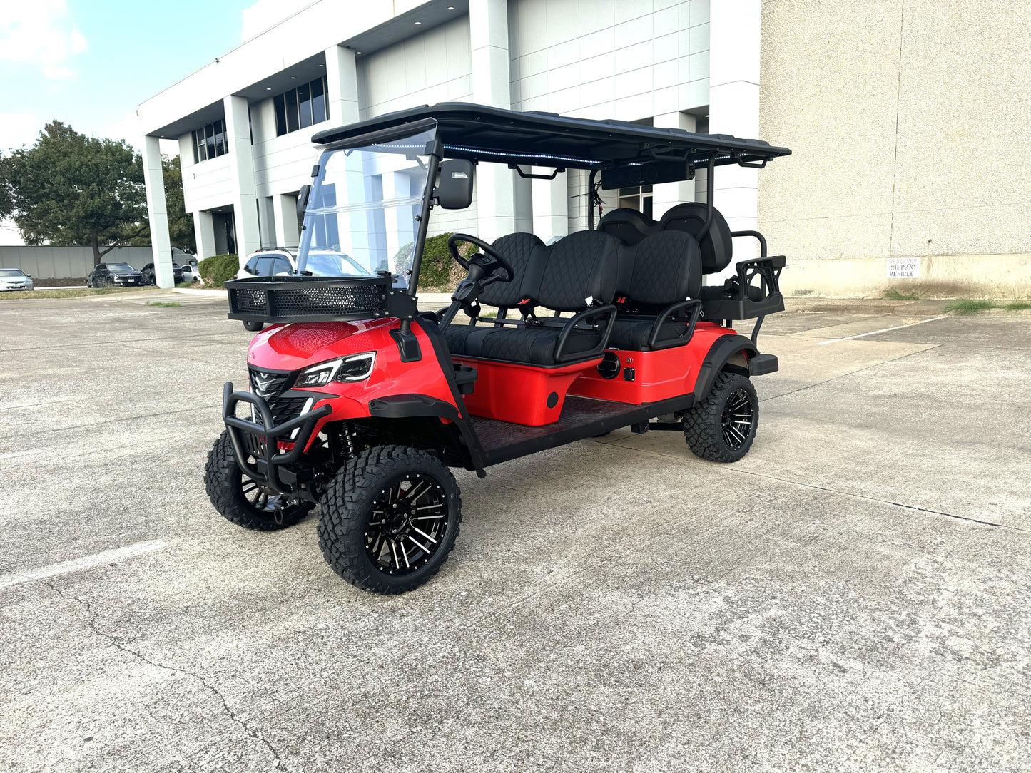 TrailMaster TBM X6 6-seater Electric Golf Cart, 5kW Lithium Battery