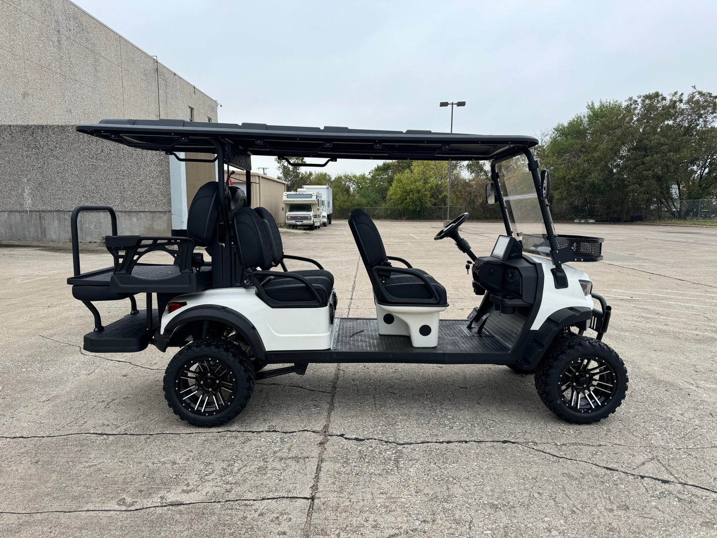 TrailMaster TBM X6 6-seater Electric Golf Cart, 5kW Lithium Battery