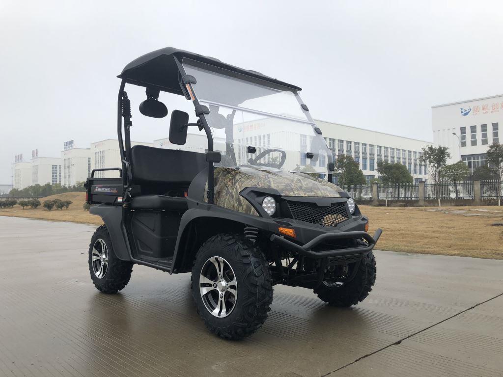 TrailMaster Taurus 200U Gas UTV High/Low Gear-Golf Cart Style UTV, Alloy Wheels