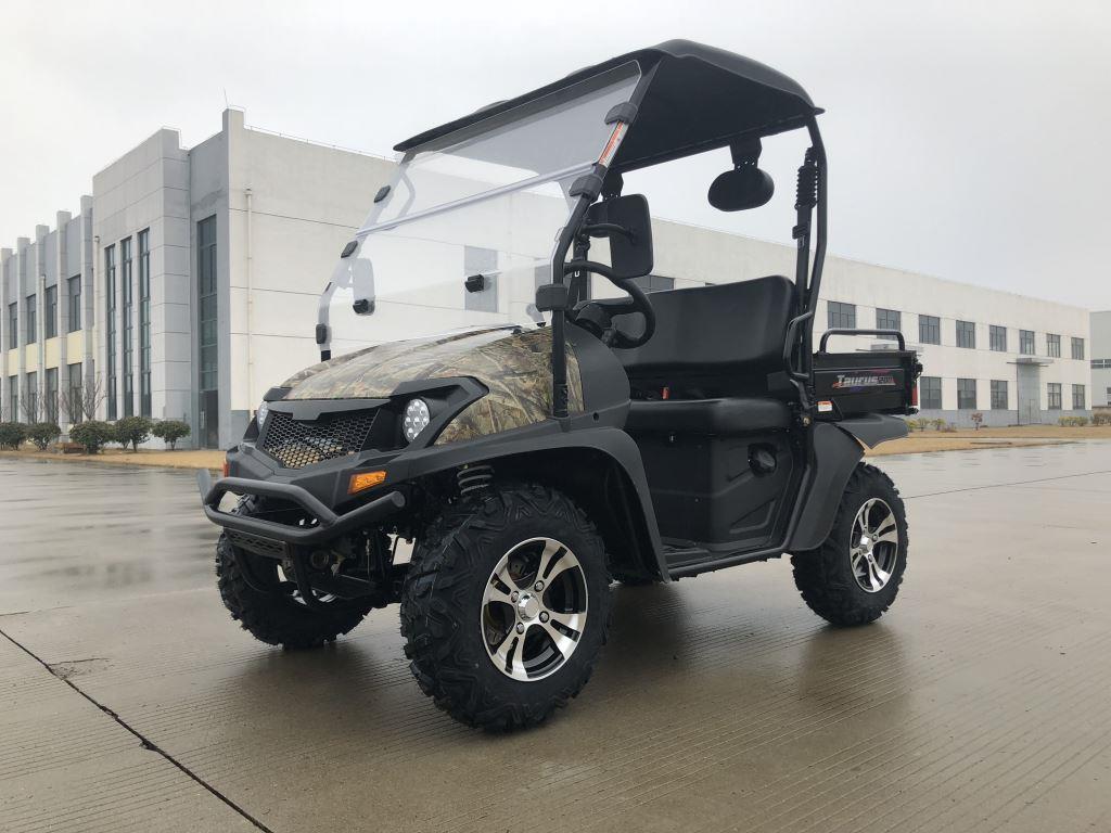 TrailMaster Taurus 200U Gas UTV High/Low Gear-Golf Cart Style UTV, Alloy Wheels