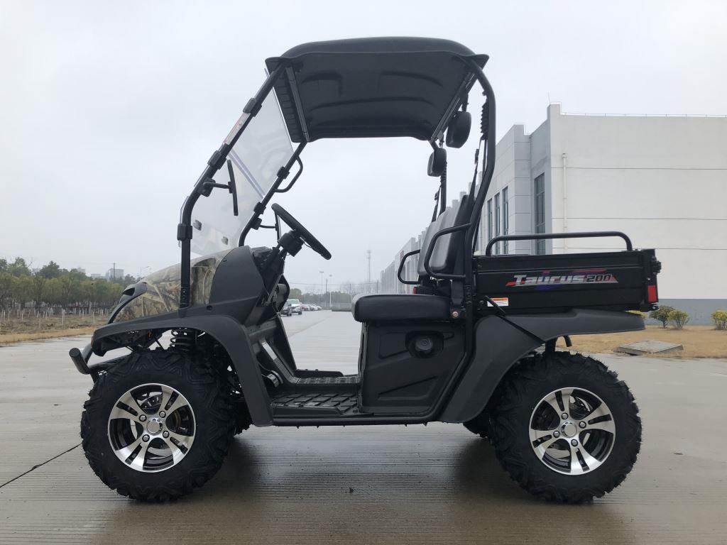 TrailMaster Taurus 200U Gas UTV High/Low Gear-Golf Cart Style UTV, Alloy Wheels