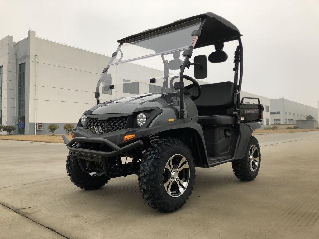 TrailMaster Taurus 200U Gas UTV High/Low Gear-Golf Cart Style UTV, Alloy Wheels